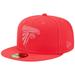 Men's New Era Red Atlanta Falcons Color Pack Brights 59FIFTY Fitted Hat