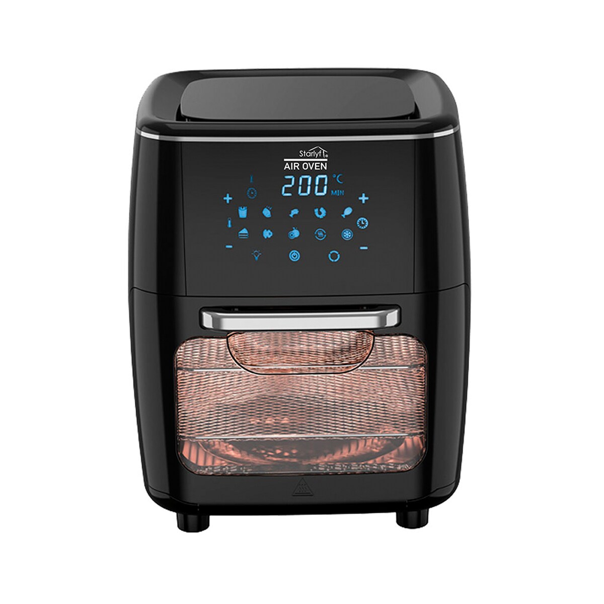 Starlyf Air Oven XXL, Heißluftfritteuse 1700 Watt, 12 Liter, Fritteuse mit 10 Programmen, Rotisserie Funktion, Drehspieß Image