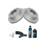 2011-2019 GMC Sierra 3500 HD Front and Rear Brake Pad and Rotor Kit - TRQ