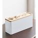 Yamazaki Home Rin Jewelry Box in White | 4.5 H x 9.4 W x 3.1 D in | Wayfair 5811