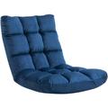 Fauteuil convertible nawel bleu roi