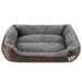 Washable Large Dog Bed Dog beds for Medium Dogs Soft Pet Beds Anti-Slip Dog Bed Mat for Large Medium Small Dogs and Cats Comfortable Dog Kennel Pad.