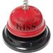 Ring for A Kiss Hand Bell Service Bell Bar Counter Call Bell Ring Reception Bell Wedding Events Bell Party Events Bell (KISS-an)