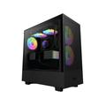 NZXT H Series H5 (2023) Flow RGB Edition ATX Mid Tower Chassis Black Color-CC-H51FB-R1