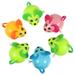 Tinksky 6pcs Wind-up Mouse Toys Funny Plastic Mouse Cartoon Clockwork Toy Birthday Gift for Kids Children (Mixed Color)