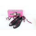 Disney Shoes | Nos Vtg 90s Disney Women 7.5 Ankle Wrap Mickey Mouse Ballet Flats Shoes Black | Color: Black | Size: 7.5