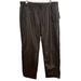 Anthropologie Pants & Jumpsuits | Anthropologie Brown Faux Leather Pant Xl New | Color: Brown | Size: Xl