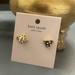 Kate Spade Jewelry | Kate Spade Tea Time Studs | Color: Black/White | Size: Os