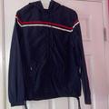 Brandy Melville Jackets & Coats | Brandy Melville Jacket | Color: Blue/White | Size: One Size