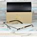 Burberry Accessories | Burberry Gunmetal 55mm Eyeglasses | Color: Black/Silver | Size: Os