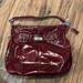 Coach Bags | Coach Vinyl Bag In Burgundy (Great Condition) | Color: Red | Size: Os