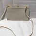 Giani Bernini Bags | Gianni Bernini Leather Clutch/Crossbody. Nwot | Color: Cream | Size: 10x7”