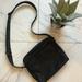 Coach Bags | Coach-Black Leather Canvas Boho Crossbody Bag | Color: Black/Silver | Size: Os