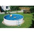 Mountfield Azuro Steel-Wall Pool 2,4x0,9m, Weiss- blau, Skimfilter 2000, Stufenleiter | Schwimmbecken | Aufstellbecken | Schneller Aufbau | Langlebig | Swimmingpool | Robust