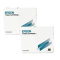 Original Multipack Epson EPL-4100 Printer Toner Cartridges (2 Pack) -C13S050002