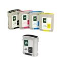 Compatible Multipack HP Colour InkJet CP1700 Printer Ink Cartridges (5 Pack) -C4844A