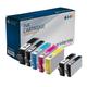 Compatible Multipack HP PhotoSmart 6525 Printer Ink Cartridges (7 Pack) -CN684EE