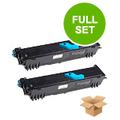 Compatible Multipack Konica Minolta PagePro 1380mf Printer Toner Cartridges (2 Pack) -171-0567-001