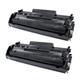 Compatible Multipack HP LaserJet 3052 Printer Toner Cartridges (2 Pack) -12A, Q2612AD