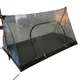 Tente de camping portable en forme de A moustiquaire ultralégère tente d'été en maille intérieure