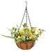 Tinksky Hanging Flower Planter Hanging Flower Basket Flowerpot Plant Hanging Basket