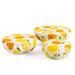 3 Pieces Reusable Bowl Covers Elastic Food Storage Covers Fresh Keeping Bags Alternative to Foil for Family Outdoor Picnic Food Storage Pot Lids Microwave 3 Size (Summer Style)