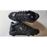 New Reebok NFL Workhorse MPB 20-102822 Football Cleats Youth 6 Blk/Slvr