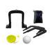 Golf Putting Gates with Carry Bag Path Golf Training Aid Portable Lightweight Golf Training Equipment for Putt Alignment Control Golf Accessories