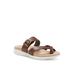 Women's Sienna Sandal by Eastland in Dark Walnut (Size 7 M)