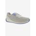 Extra Wide Width Women's Terrain Sneaker by Drew in Grey Purple Mesh (Size 6 WW)