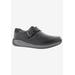 Women's Tempo Flat by Drew in Black Leather (Size 6 XW)