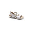 Women's Destiny Sandal by Hälsa in White Gold (Size 10 M)