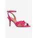 Wide Width Women's Sarlon Sandals by J. Renee in Fuchsia (Size 10 W)