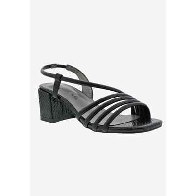 Women's Fling Sandal by Bellini in Black Croc Combo (Size 11 M)