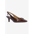 Wide Width Women's Kallan Pump by J. Renee in Bronze (Size 8 1/2 W)