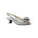 Women's Leonelle Sling by J. Renee® in Silver (Size 10 1/2 M)
