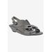 Women's Lady Sandal by Bellini in Pewter Smooth (Size 6 1/2 M)