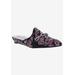 Wide Width Women's Fluent Mule by Bellini in Purple Floral Print (Size 13 W)