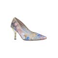 Wide Width Women's Kanan Pump by J. Renee in Blue Pink Gold (Size 11 W)