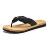 Badezehentrenner ELBSAND, Damen, Gr. 43, schwarz, Obermaterial: 100% Textilmaterial. Futter: 100% Textilmaterial. Decksohle: 100% Synthetik. Laufsohle: 100% Synthetik, kontrastfarbene Details, casual, Schuhe, Sandale, Pantolette, Badeschuh...