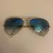 Ray-Ban Accessories | Aviator Ray Bans | Color: Blue/Gold | Size: Os