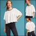 Anthropologie Tops | Anthro Eri + Ali Beaded Hem Babydoll Swing Blouse Top | Color: Black/Cream | Size: Various