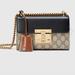 Gucci Bags | Beautiful Authentic Gucci Bag On Chain Black Leather Brown Leather Gucci Logo | Color: Black/Brown | Size: Os