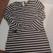 J. Crew Dresses | J.Crew Striped Shirt Dress | Color: Black/Cream | Size: Xs