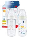 Nuk NUK First Choice+ Fläschchen | 0-6 Monate | 150 ml | Anti-Kolik-Flaschen mit physiologischem Silikonsauger