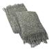 Novica Handmade Cozy Grey Throw