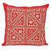 Novica Handmade Cardinal Constellation Embroidered Cotton Cushion Cover