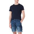 Timezone Herren Slim StanleyTZ Short, Blue Patriot Wash, 30W EU