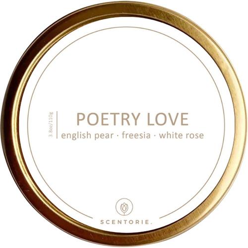 Scentorie – Reise Duftkerzen Poetry Love – White Kerzen 110 g