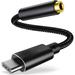 USB C to 3.5mm Headphone Jack Adapter Cable Type-C Audio Headset Connect Dongle Wire Cord for Samsung Galaxy S21 Ultra S20 FE Note 20+ 10+ 10 Z Fold 2 OnePlus 9 8 7 Pro Pixel 5 4 3 XL iPad Pro 2020